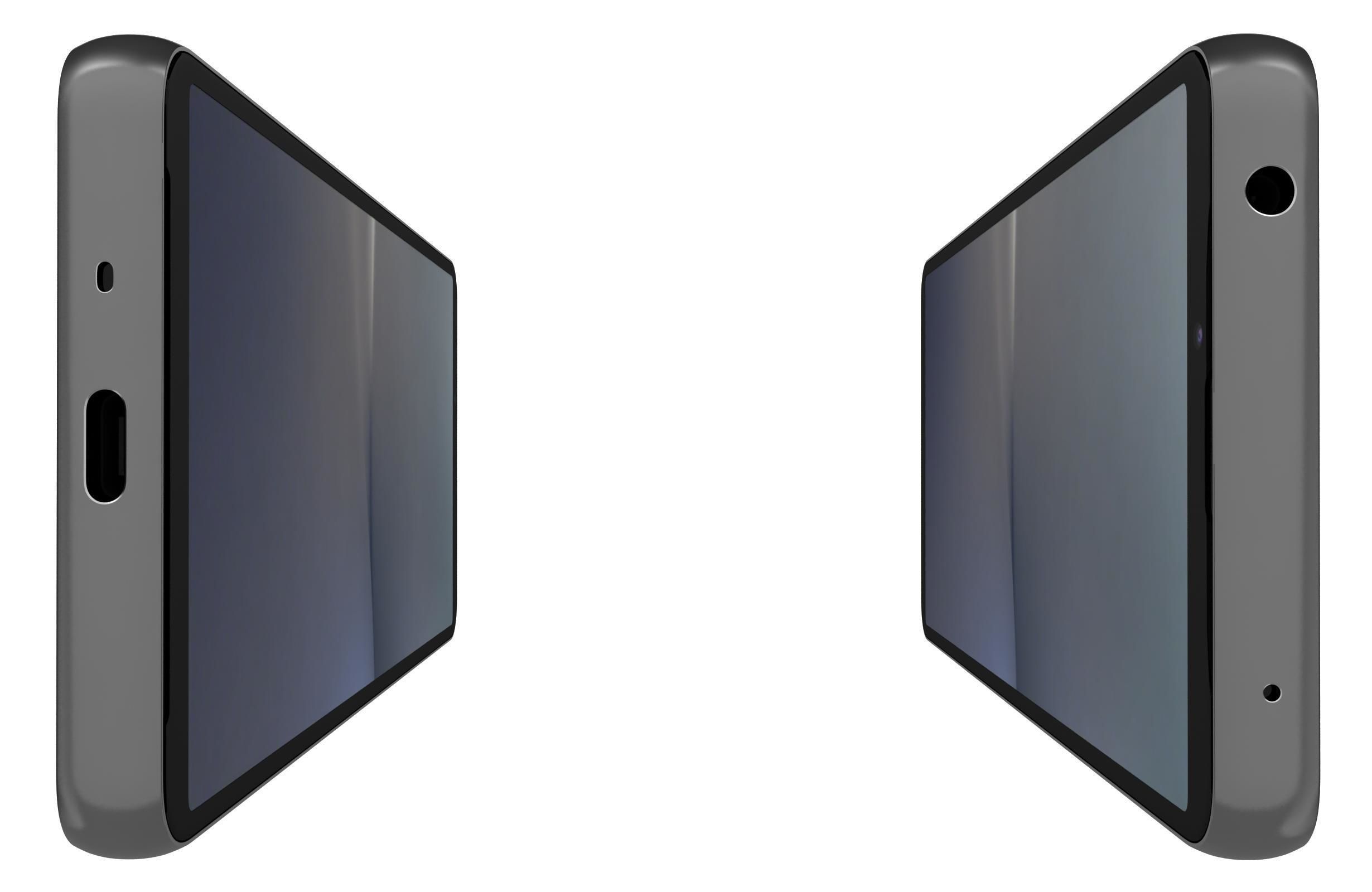 Sony Xperia 10 V All Colors Low-poly 3D model_9