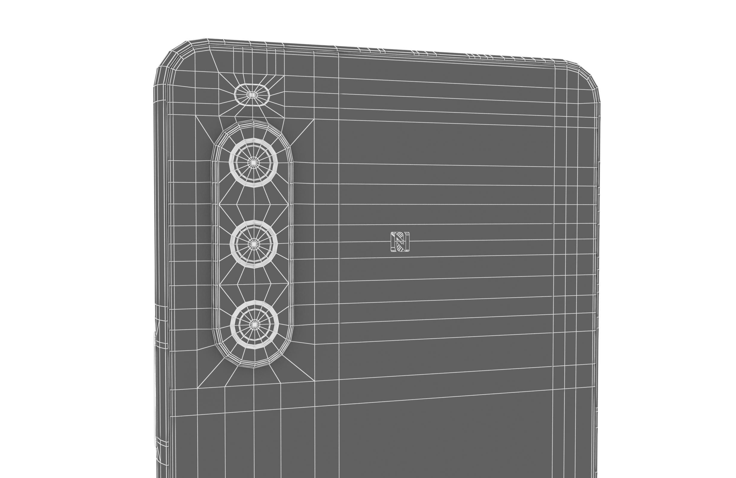 Sony Xperia 10 V All Colors Low-poly 3D model_53