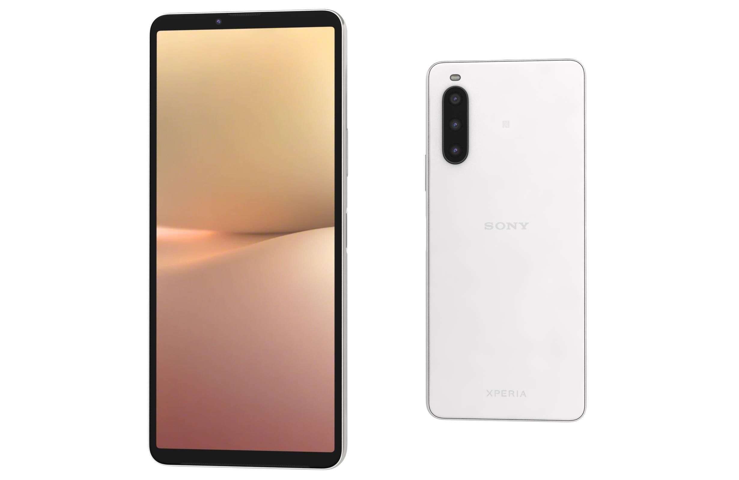 Sony Xperia 10 V All Colors Low-poly 3D model_43