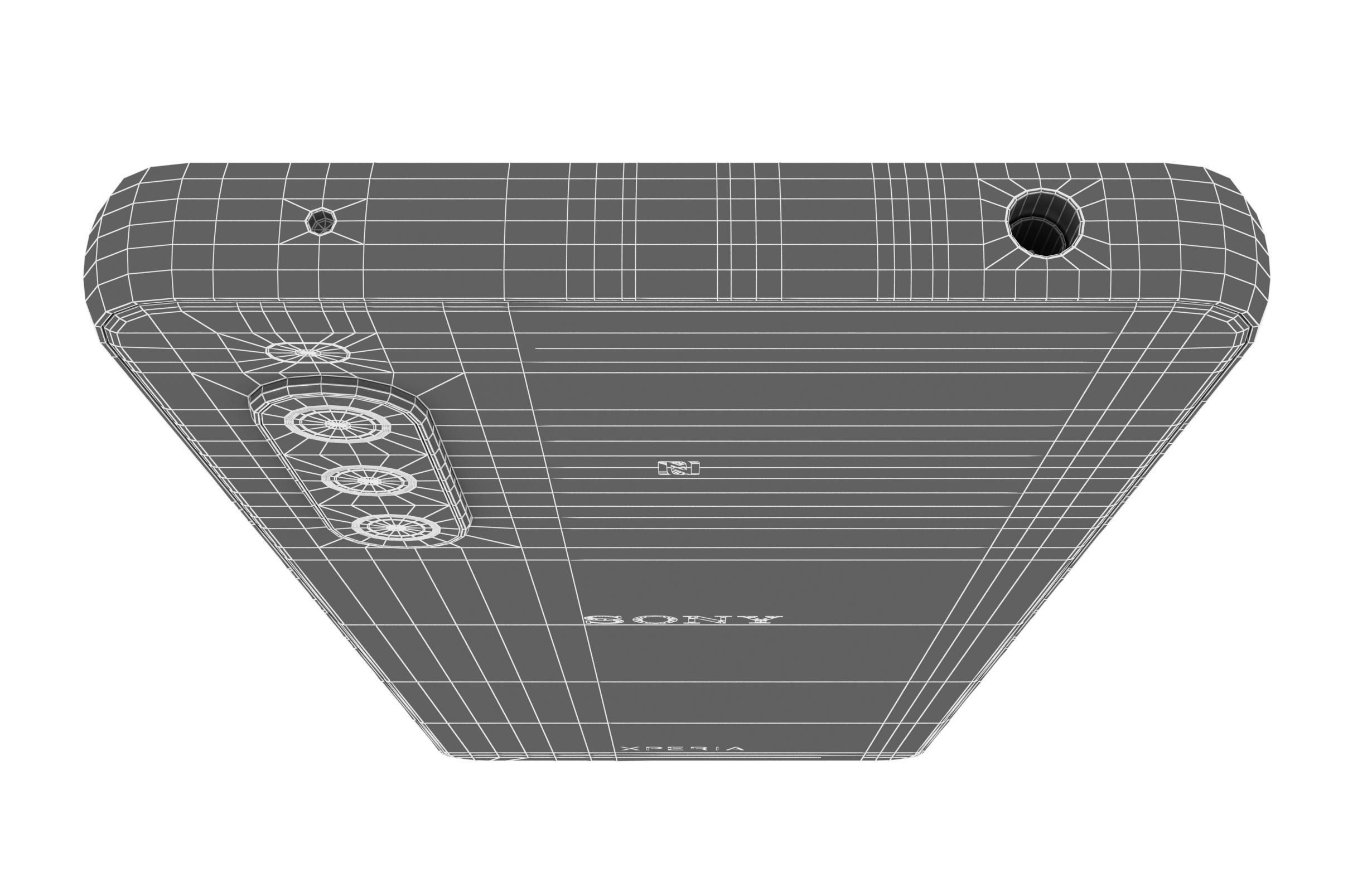 Sony Xperia 10 V All Colors Low-poly 3D model_57