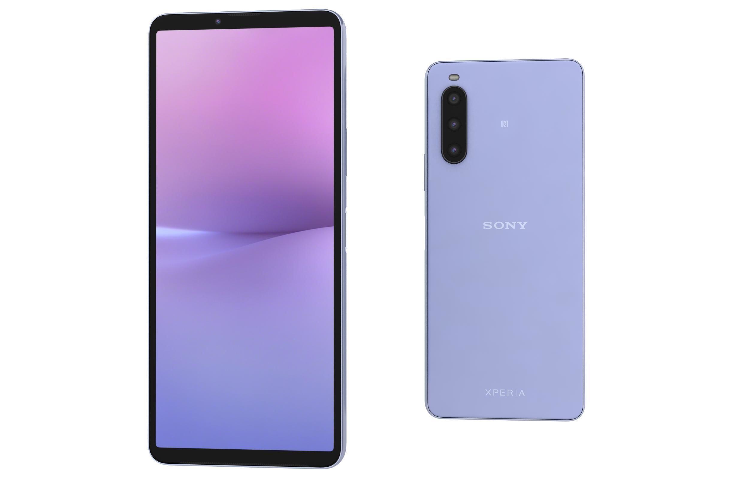 Sony Xperia 10 V All Colors Low-poly 3D model_19