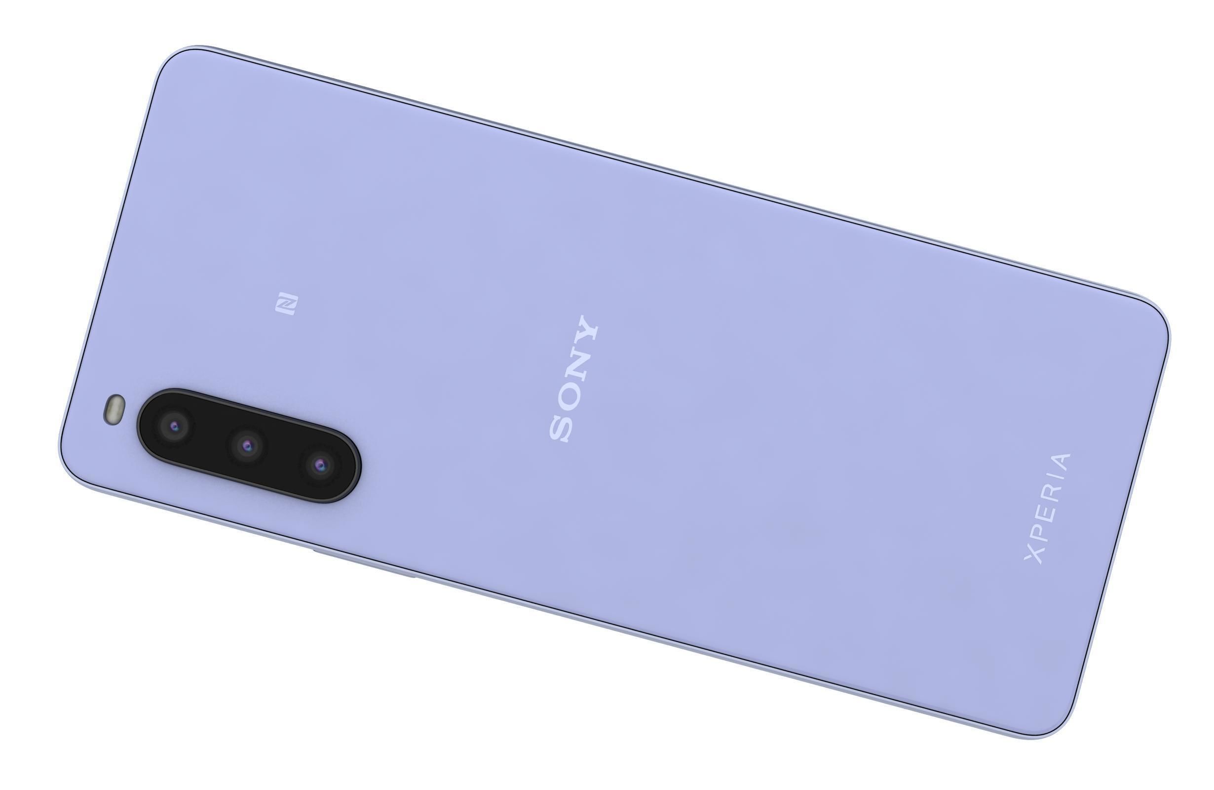 Sony Xperia 10 V All Colors Low-poly 3D model_24