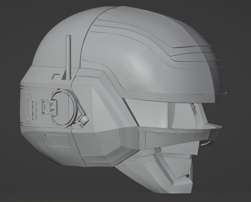 Tokusatsu Jaspion Helmet 3D print model 3D print model_8