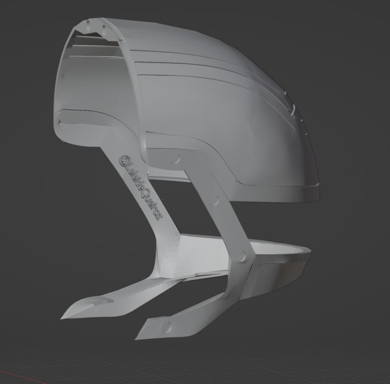 Tokusatsu Jaspion Helmet 3D print model 3D print model_11