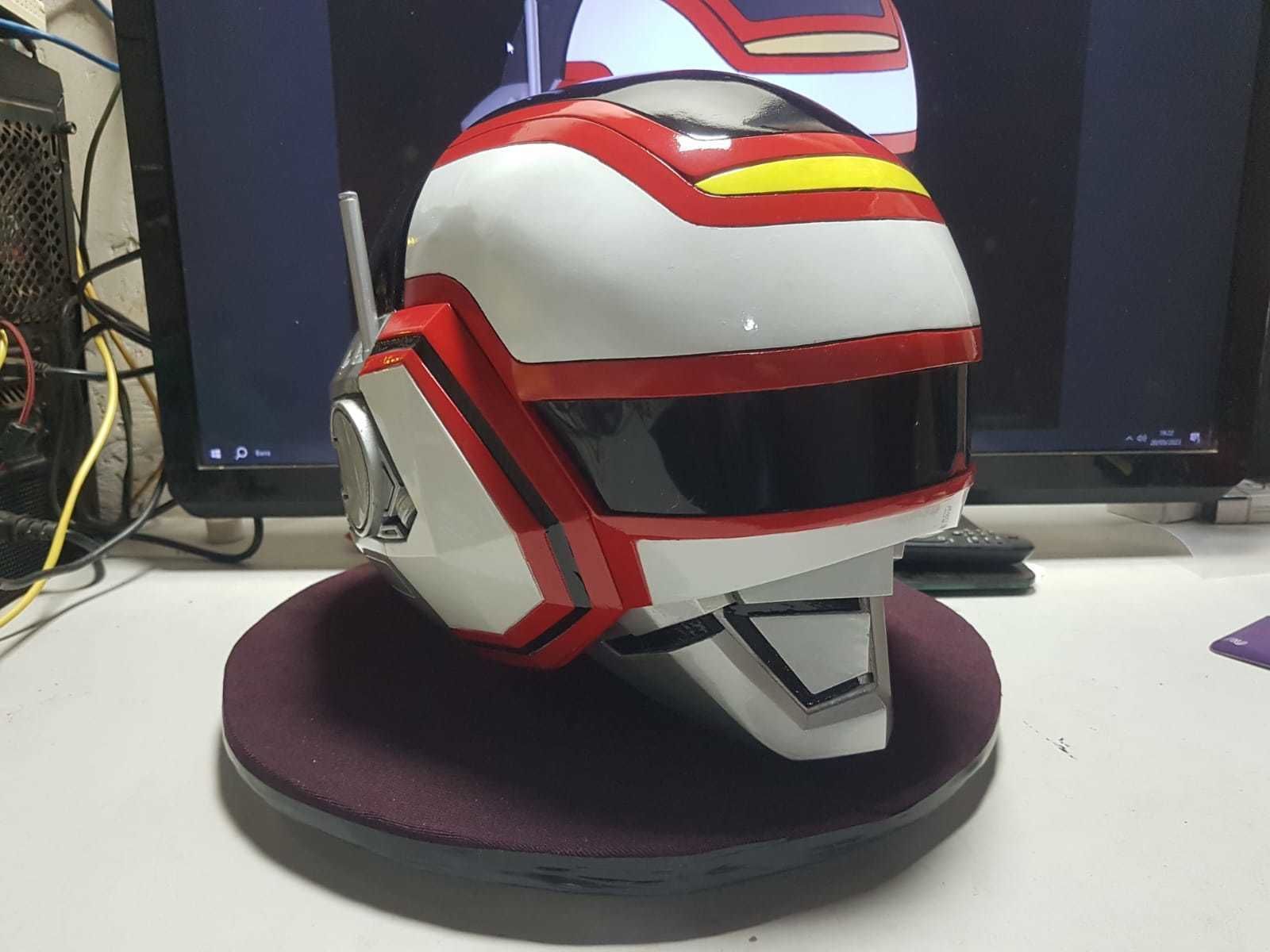 Tokusatsu Jaspion Helmet 3D print model 3D print model_5