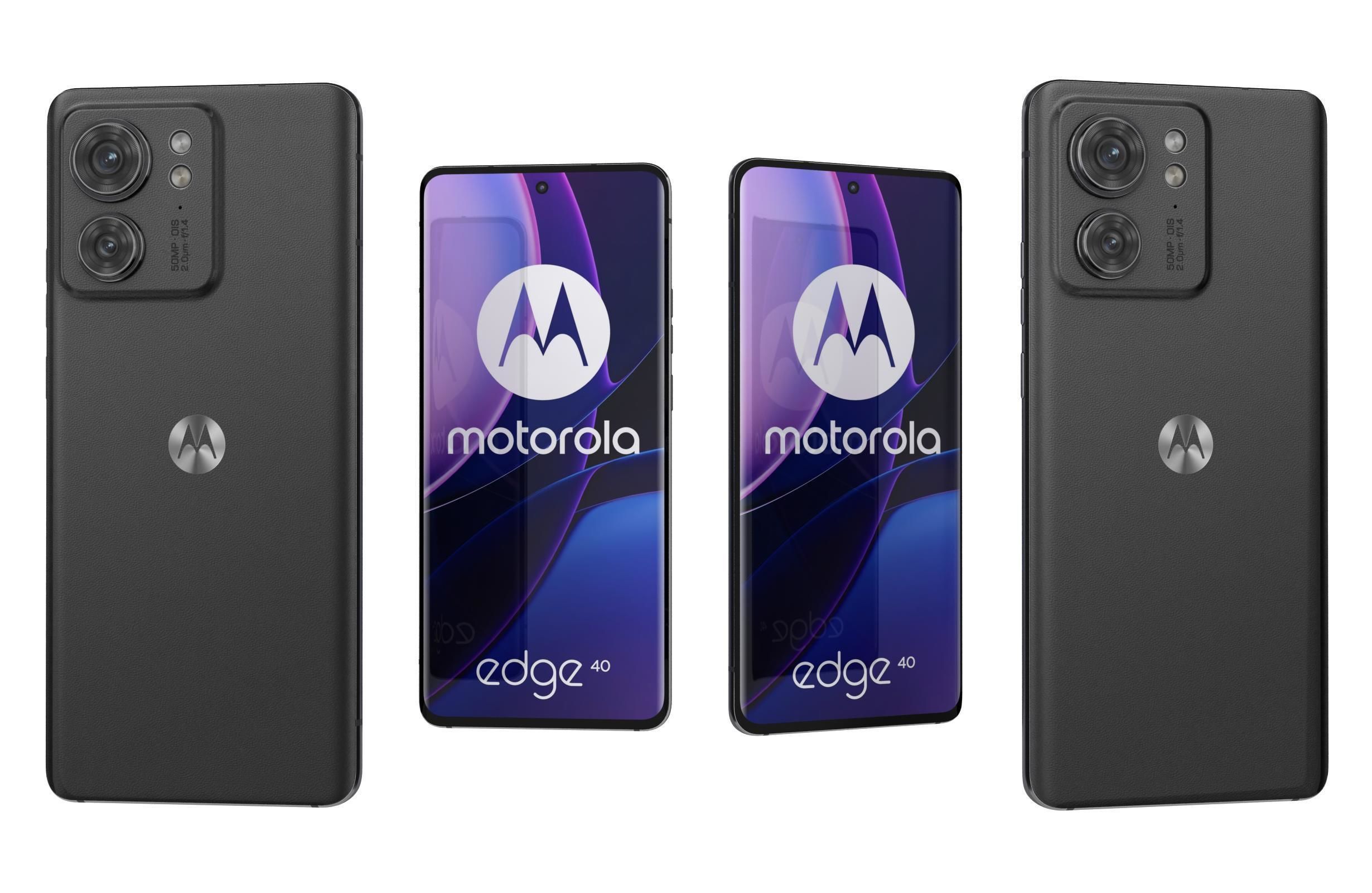 Motorola Edge 40 All Colors Low-poly 3D model_2