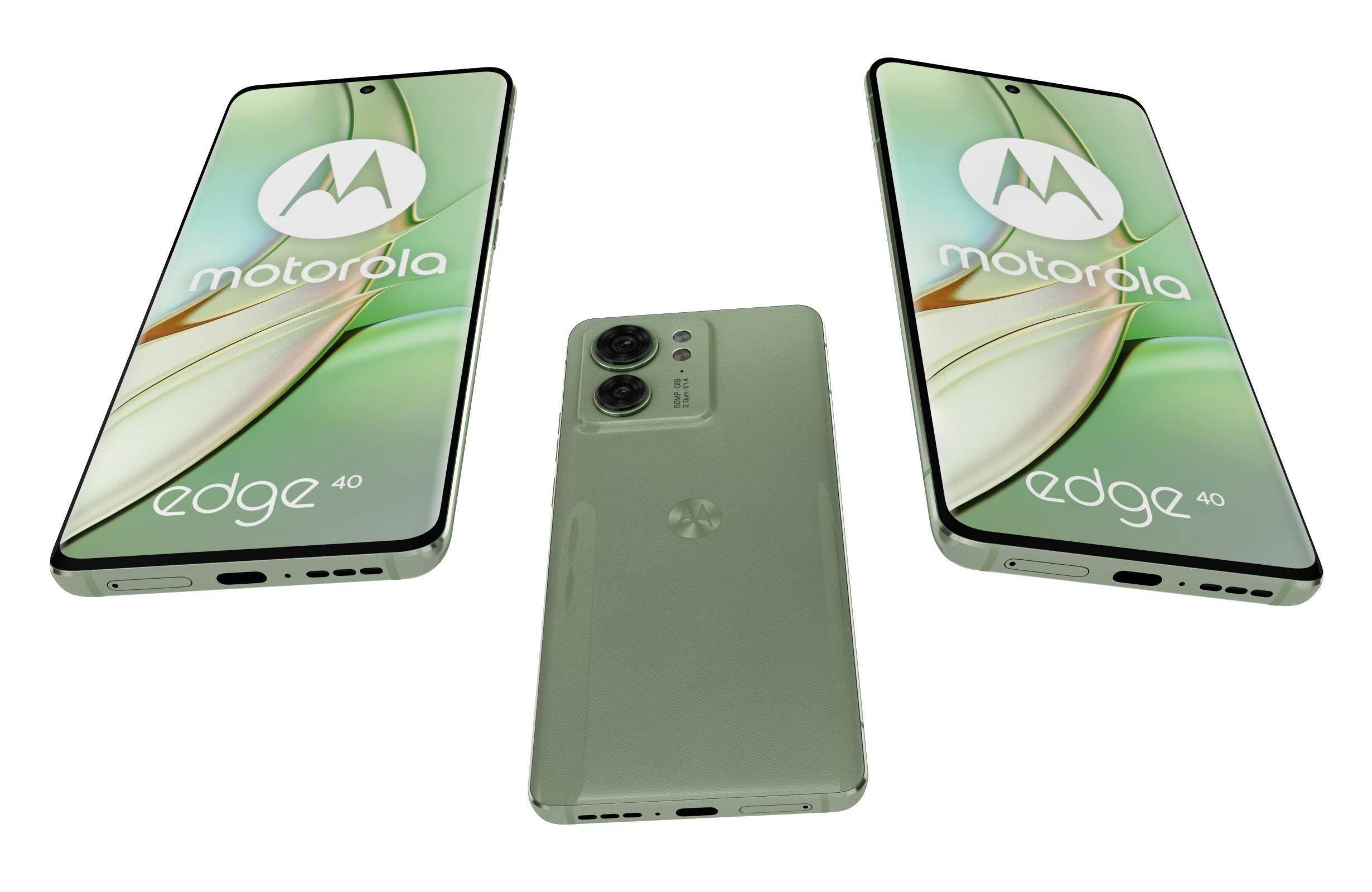 Motorola Edge 40 All Colors Low-poly 3D model_40