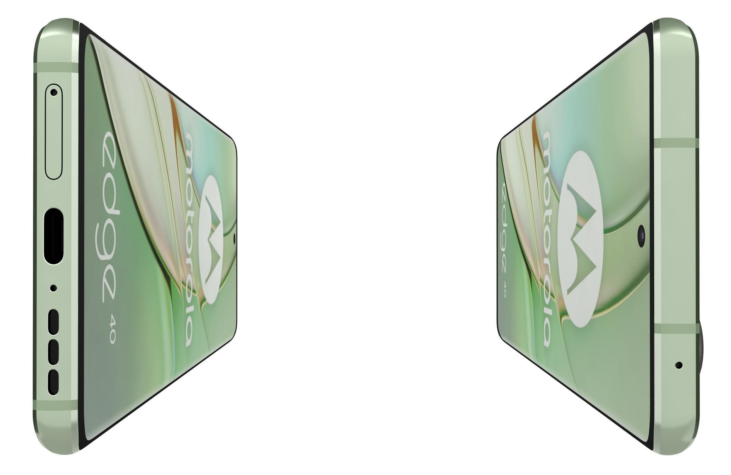 Motorola Edge 40 All Colors Low-poly 3D model_45