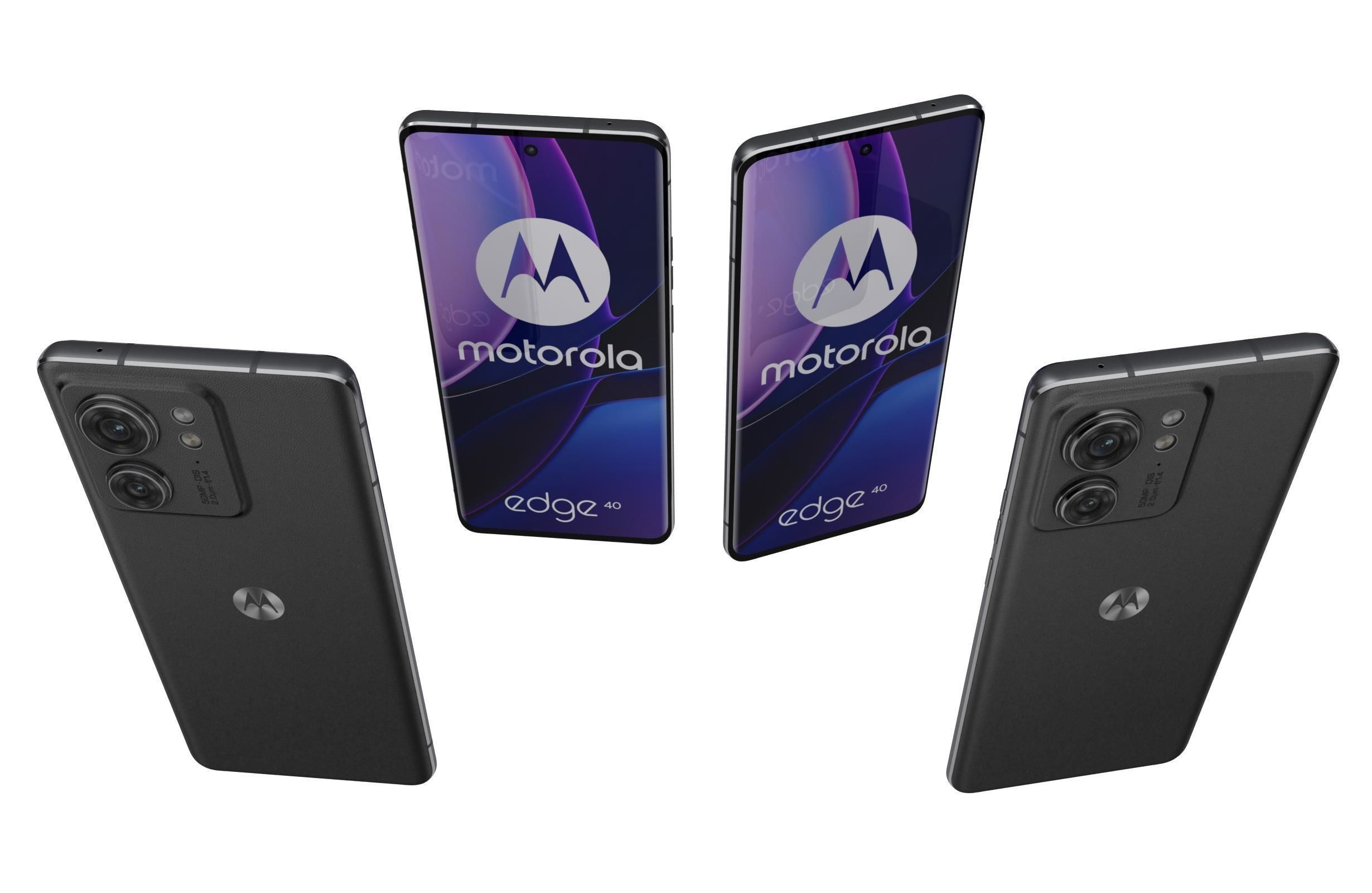 Motorola Edge 40 All Colors Low-poly 3D model_19