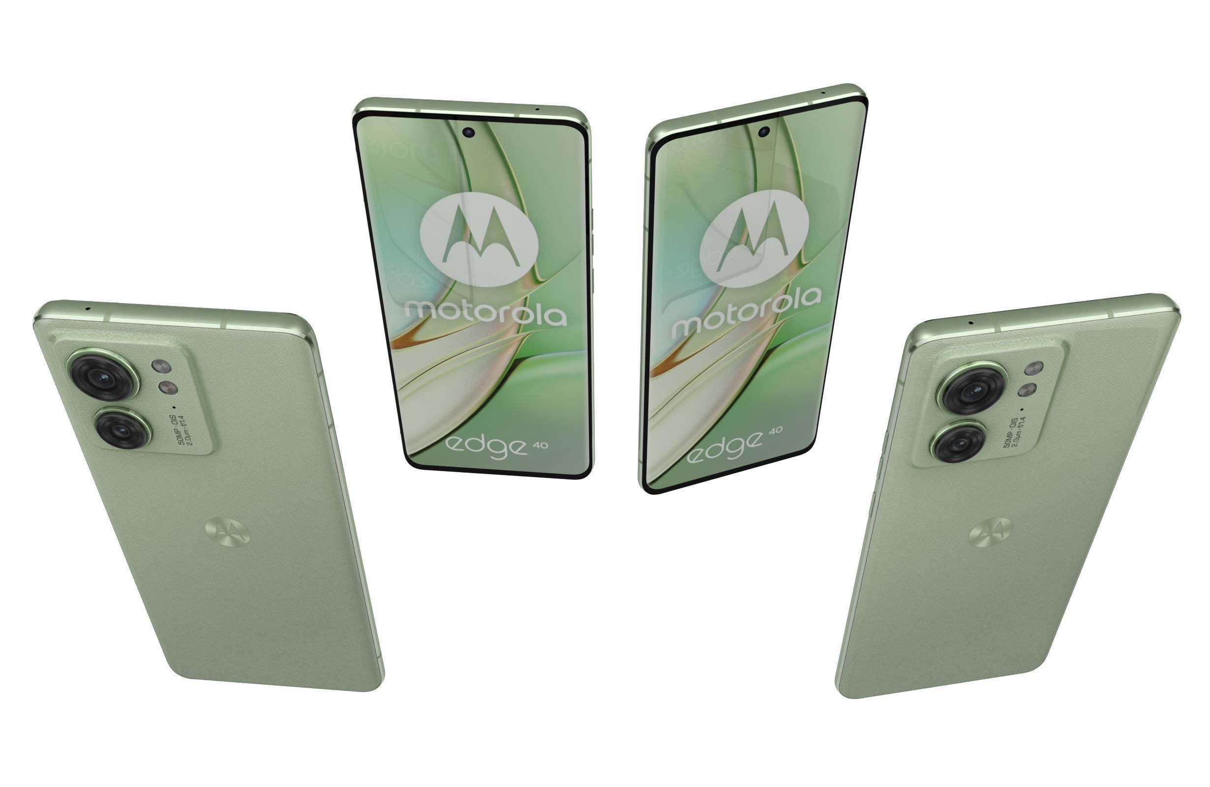 Motorola Edge 40 All Colors Low-poly 3D model_41