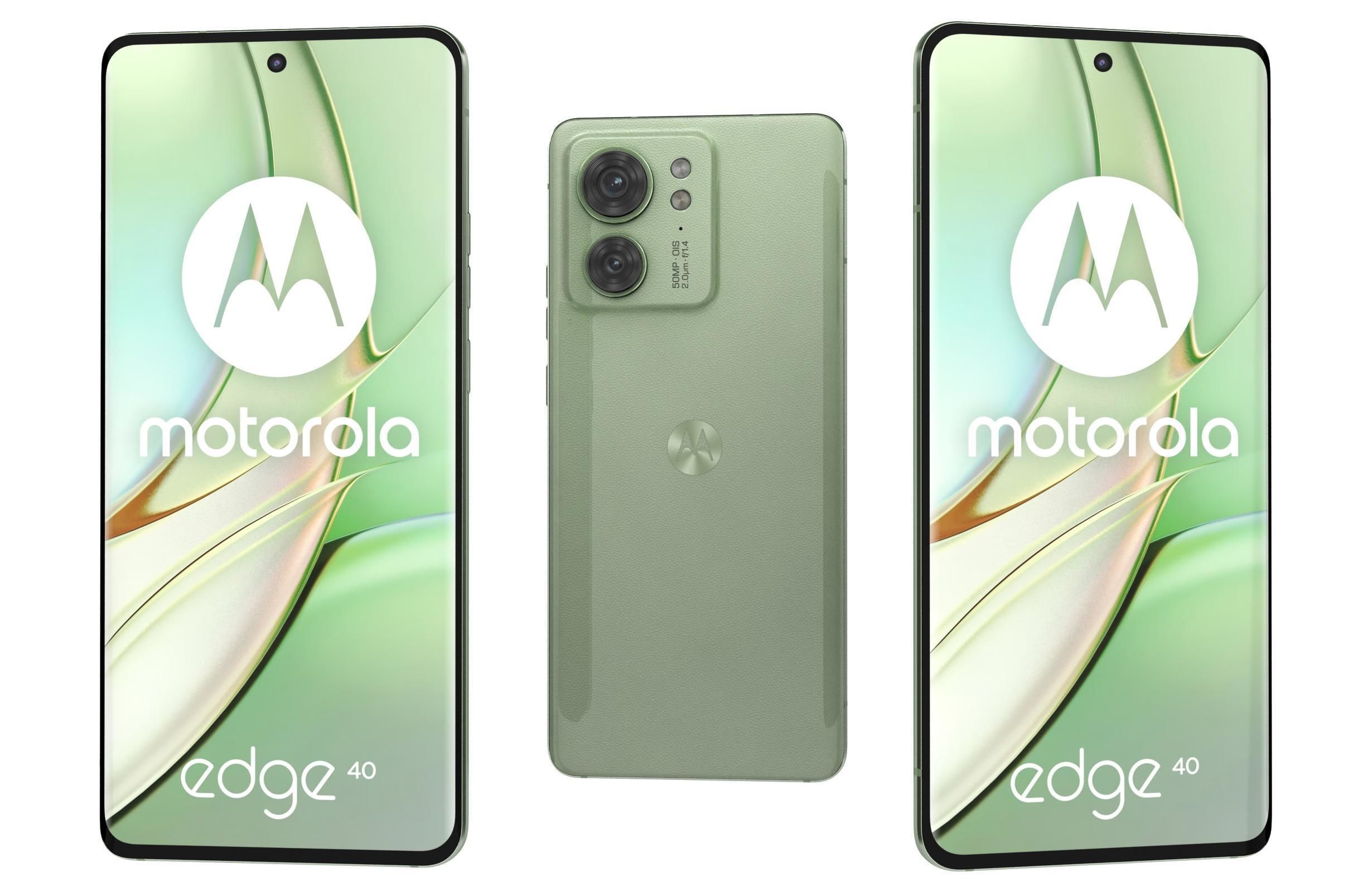 Motorola Edge 40 All Colors Low-poly 3D model_38