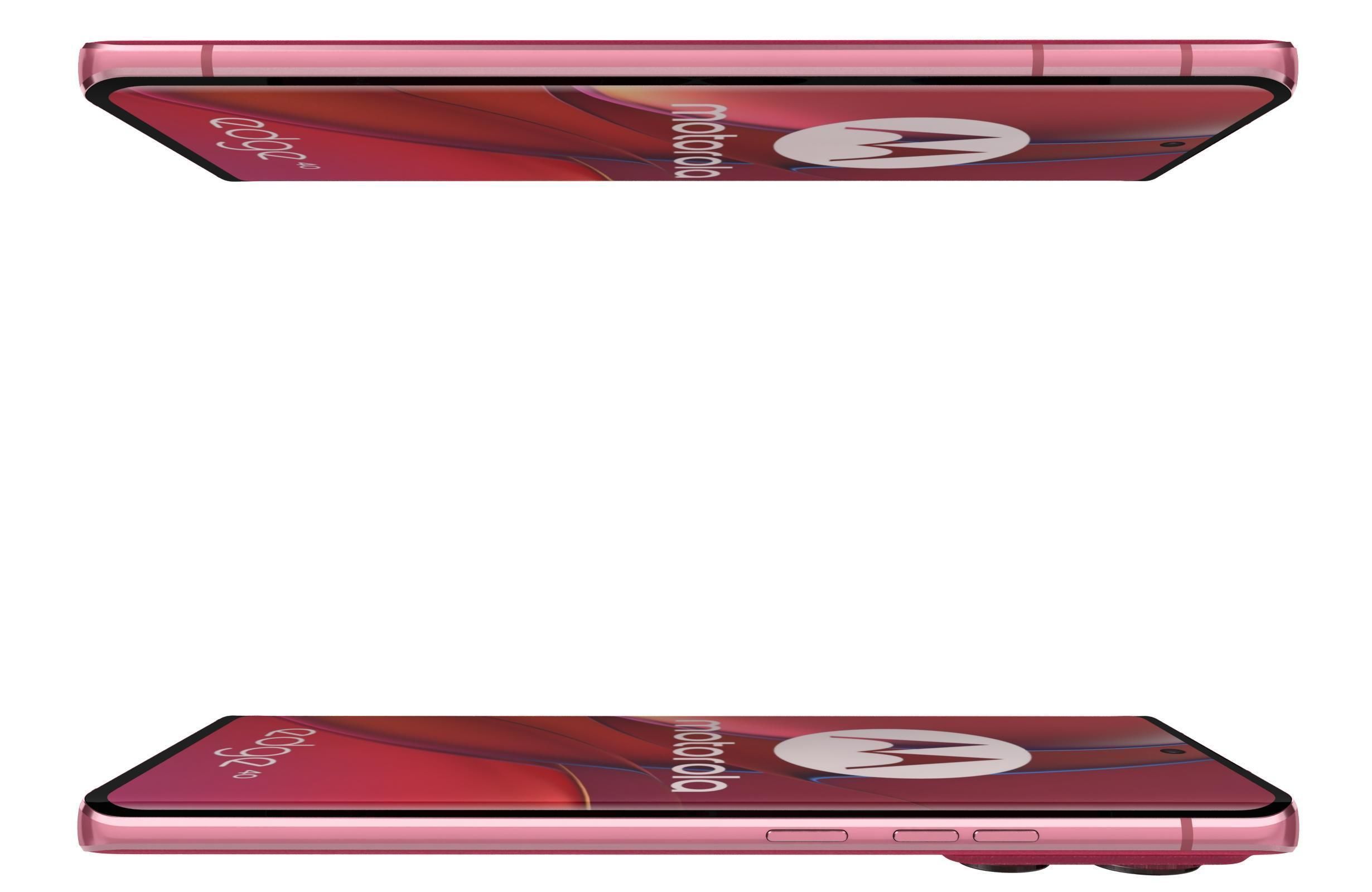 Motorola Edge 40 All Colors Low-poly 3D model_13