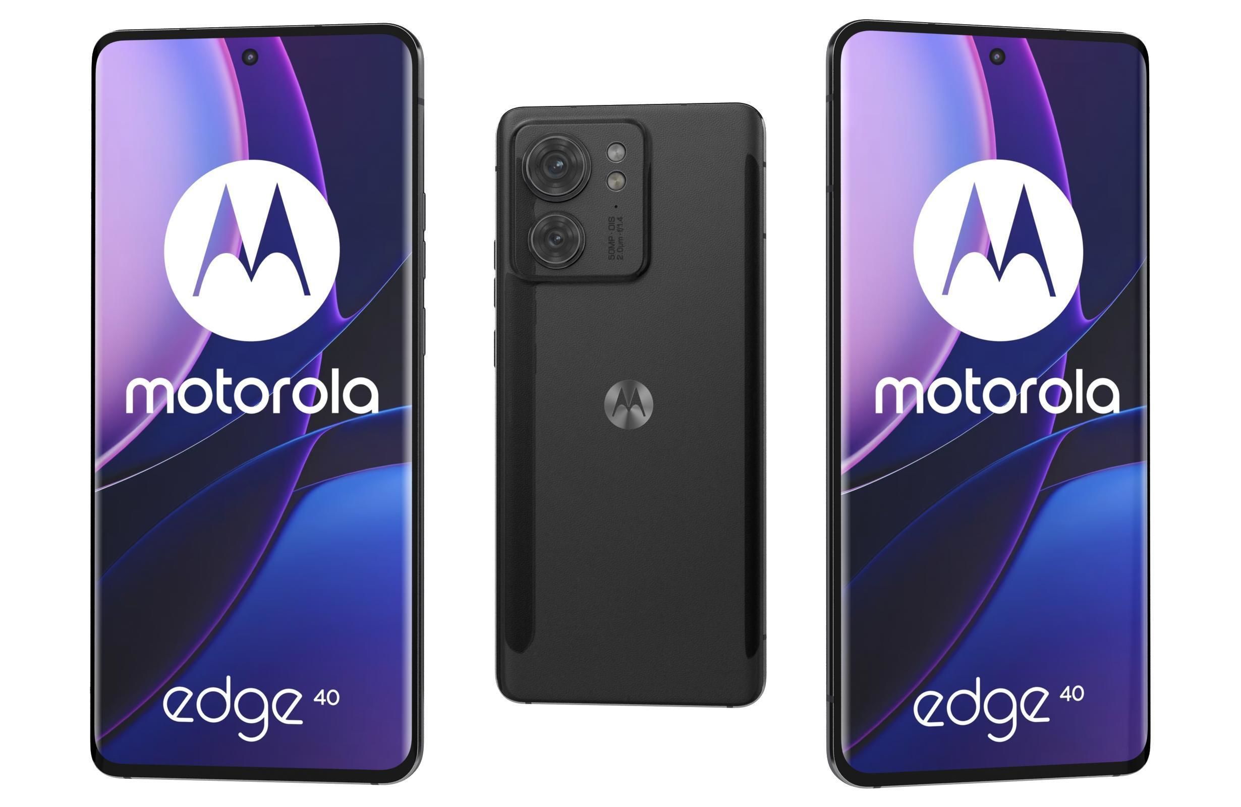 Motorola Edge 40 All Colors Low-poly 3D model_16