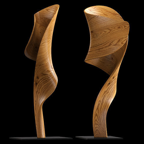 ARTERIORS Hissa Sculpture Low-poly 3D model