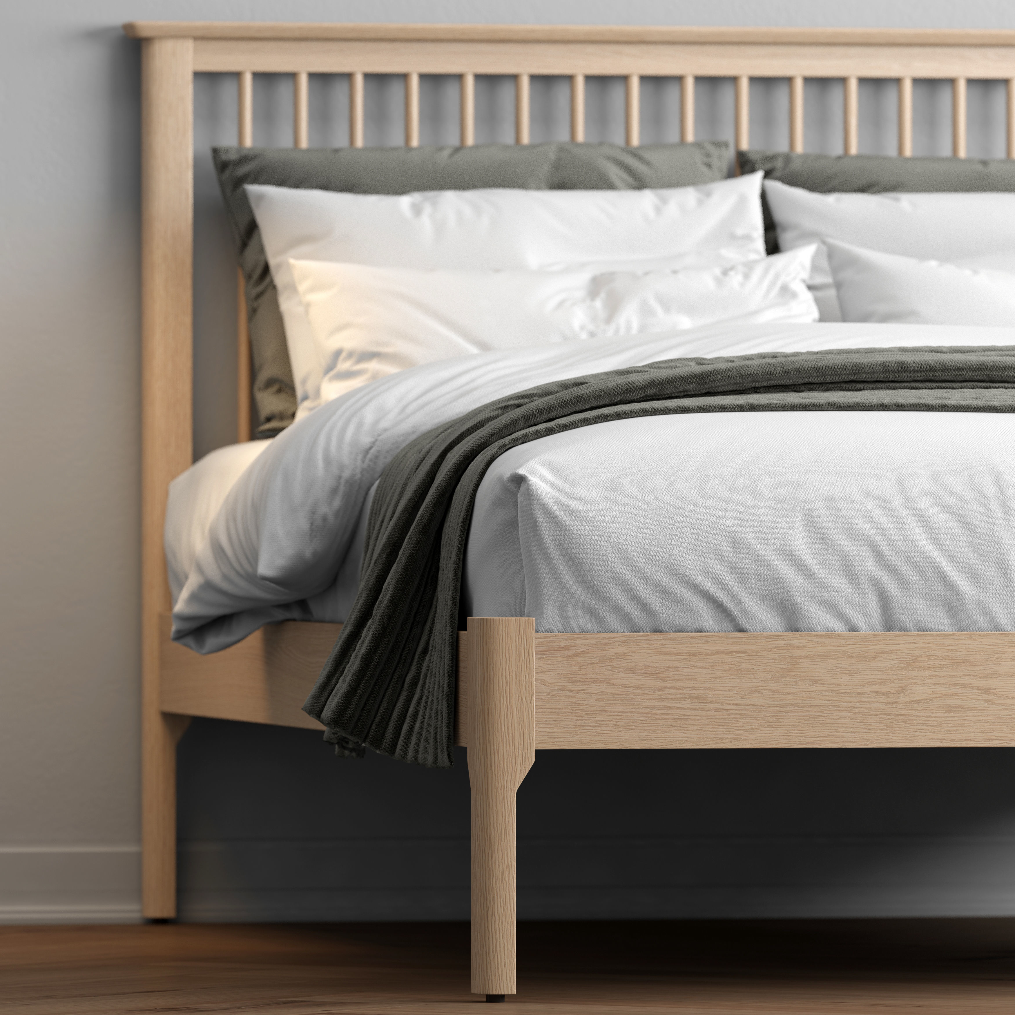 Julian Bowen Cotswold Bed 3D model_1