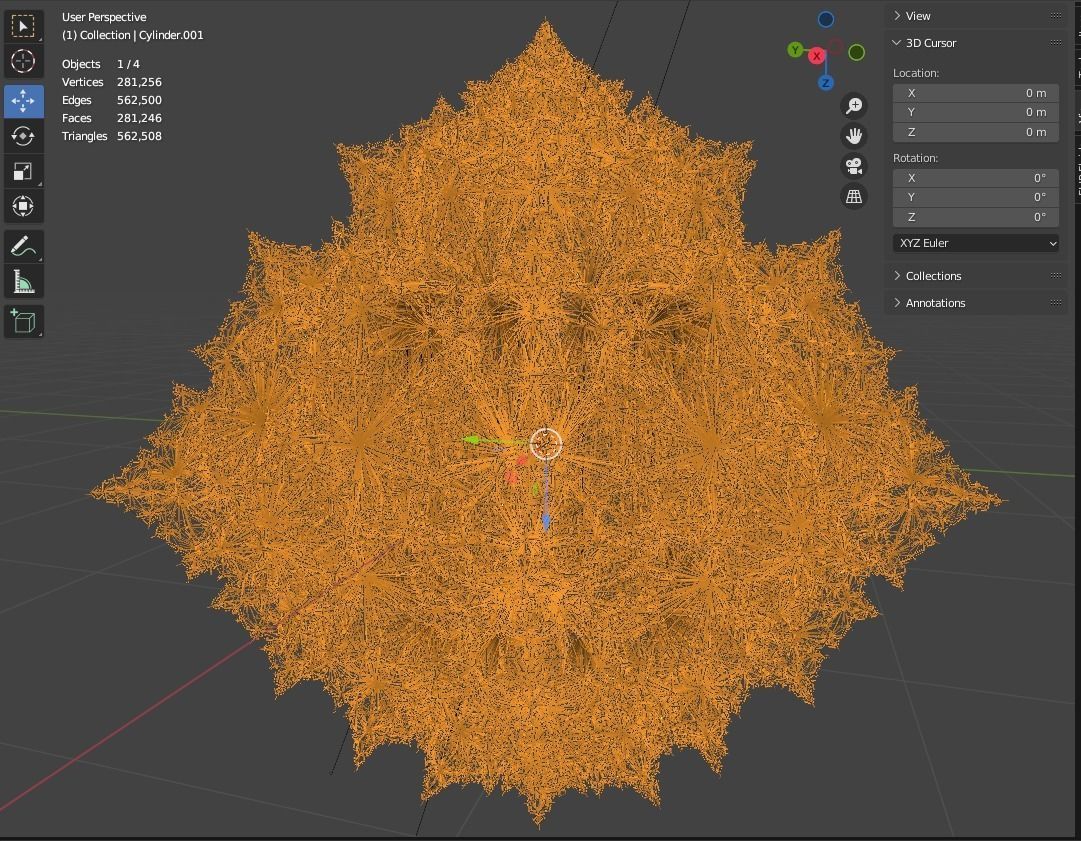 religion kaleidoscope decorative accessories 3D model_5