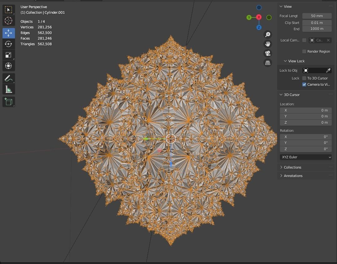 religion kaleidoscope decorative accessories 3D model_4