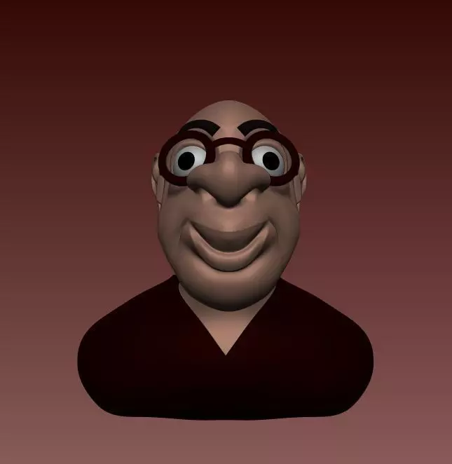 Man Sculpt 3D print model