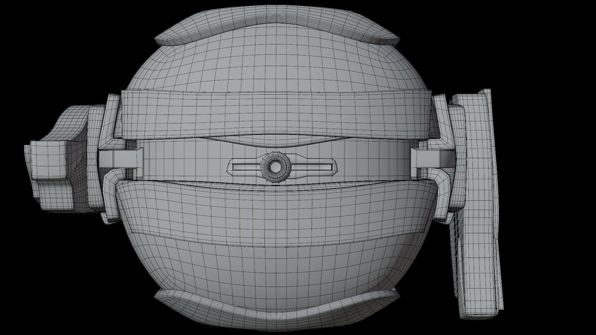 Flying Drone Free 3D model_10