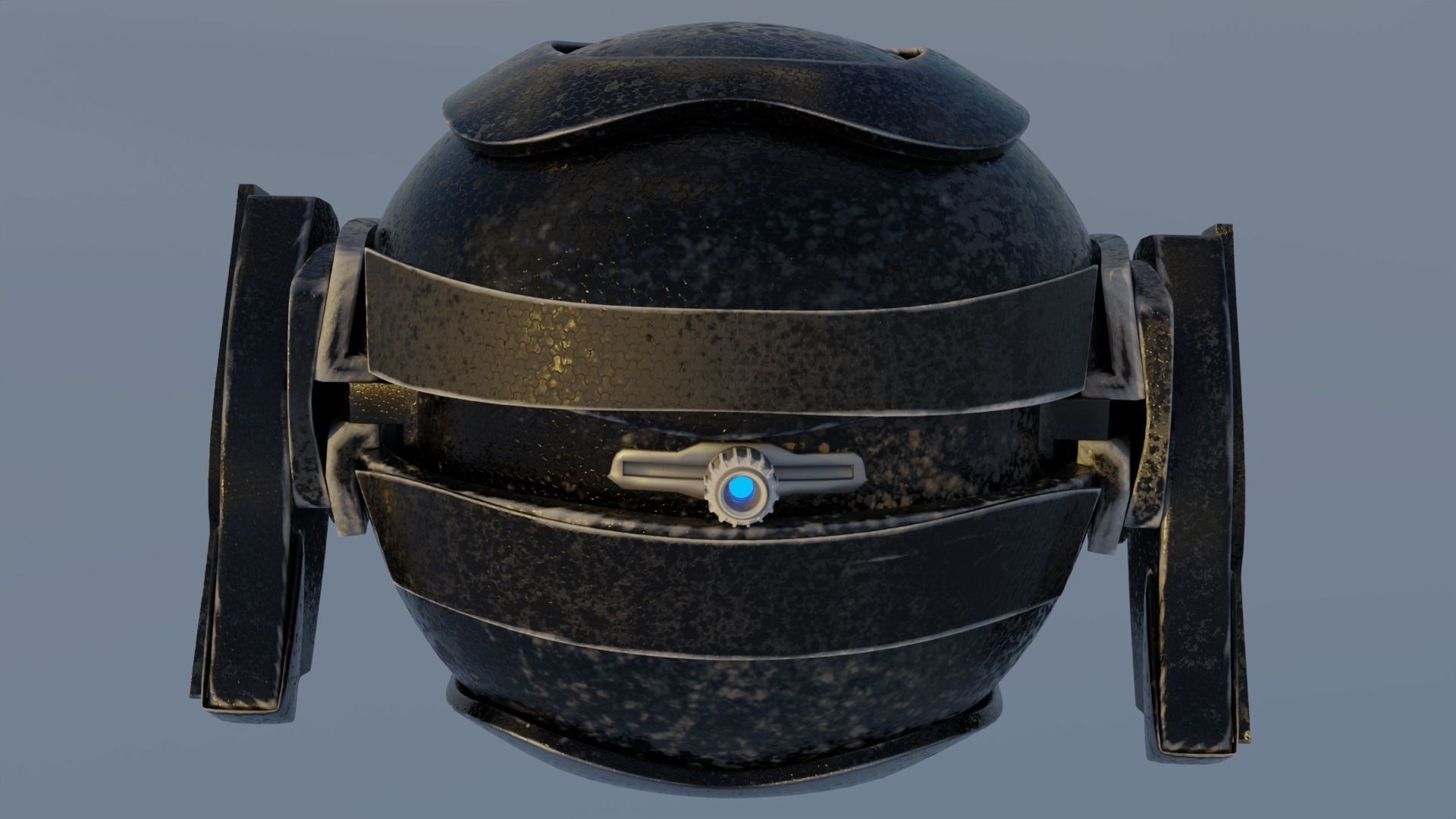 Flying Drone Free 3D model_3