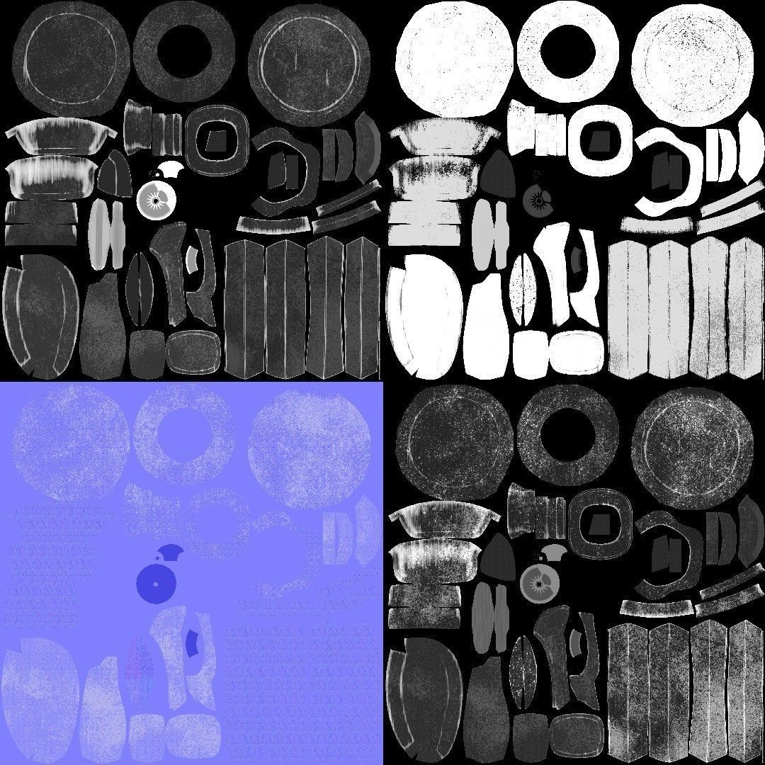 Flying Drone Free 3D model_11