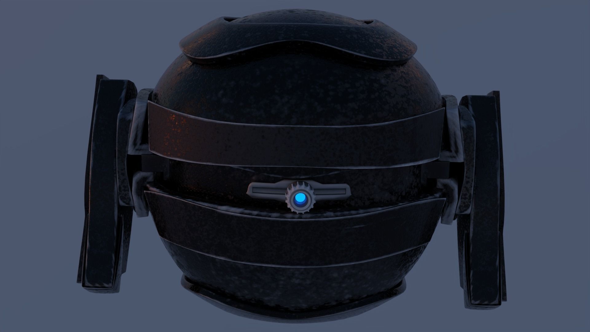 Flying Drone Free 3D model_5