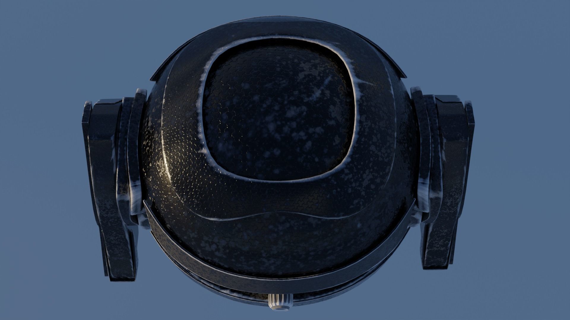 Flying Drone Free 3D model_7