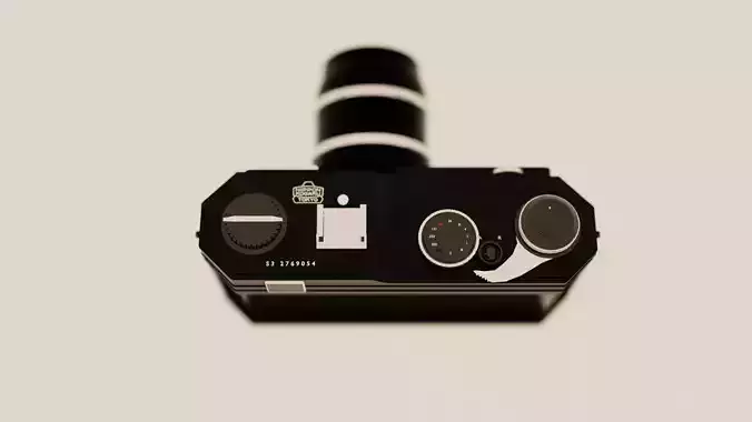 Camera 3D model Camera 3D model