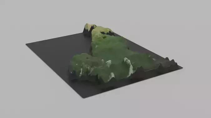 Cameroon Map Country 