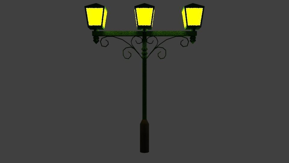Exterior Lamp 3D Model Collection_2