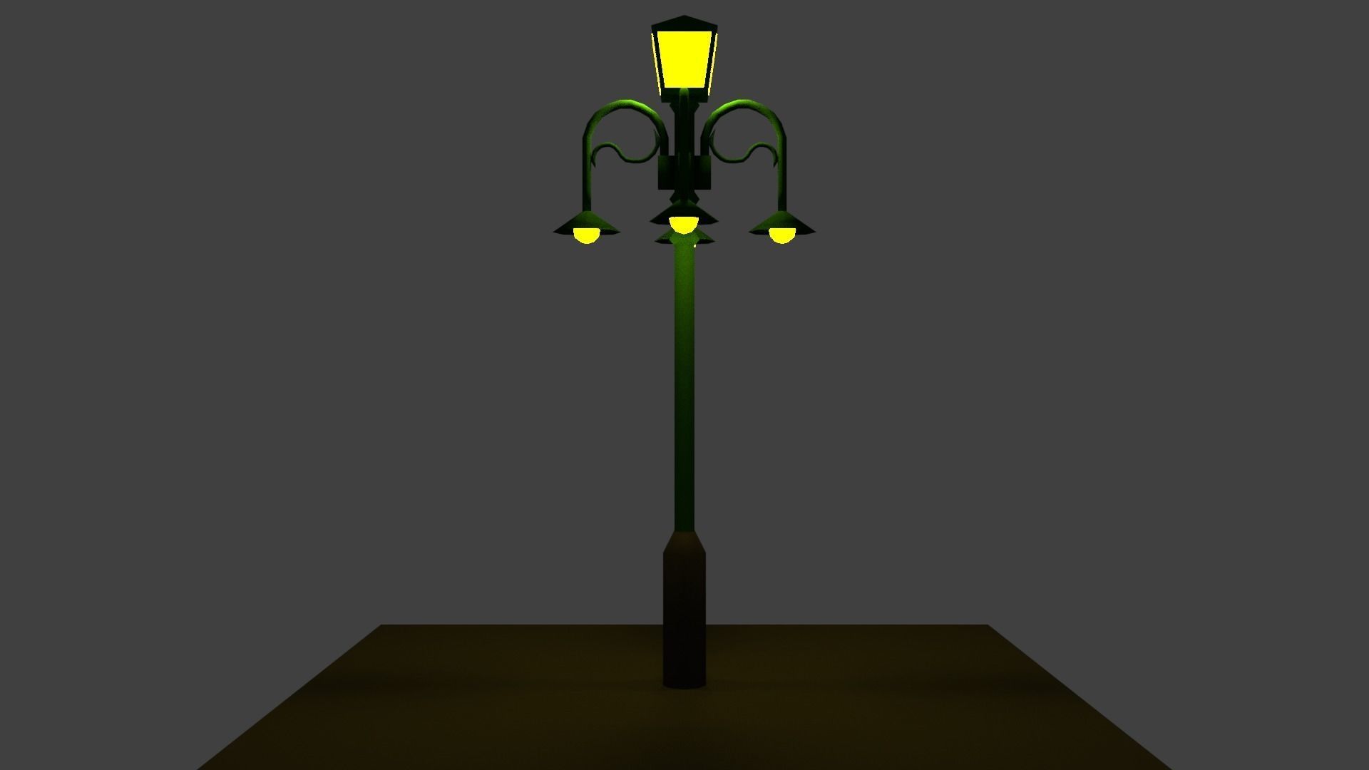 Exterior Lamp 3D Model Collection_1