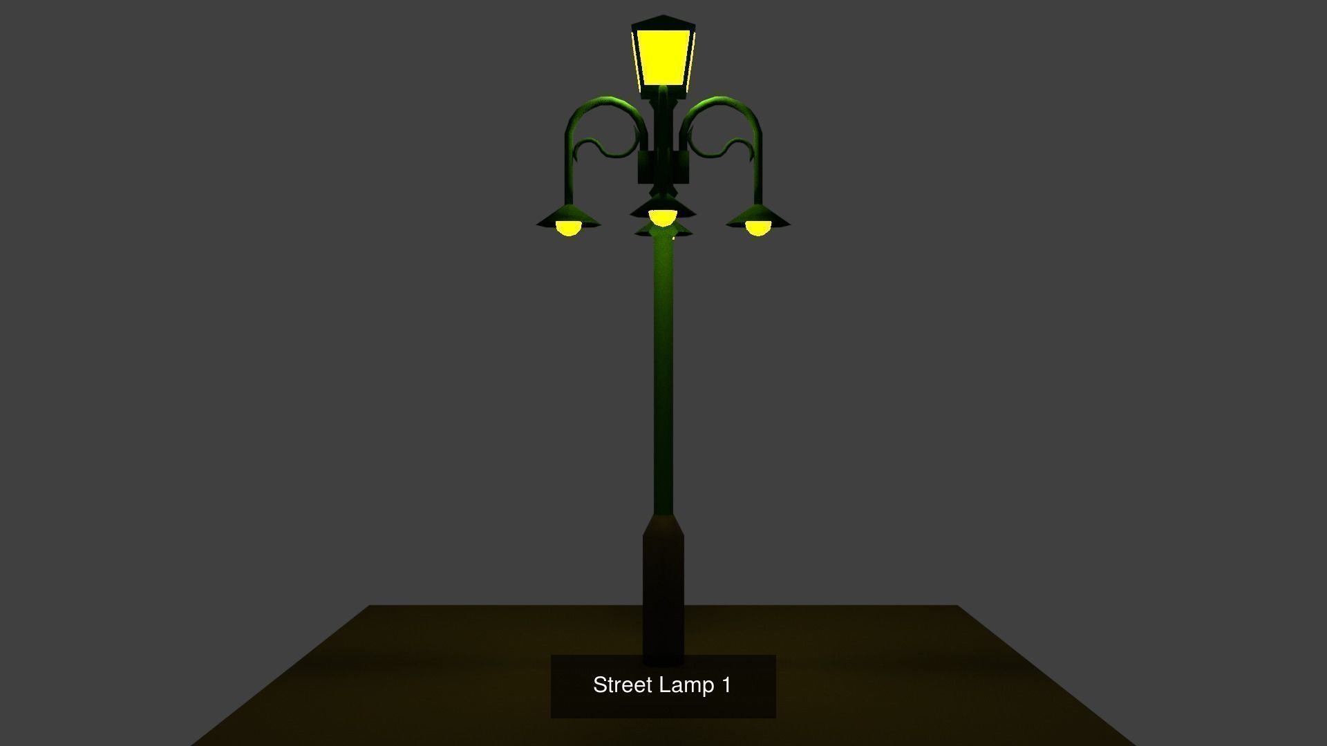 Exterior Lamp 3D Model Collection_11