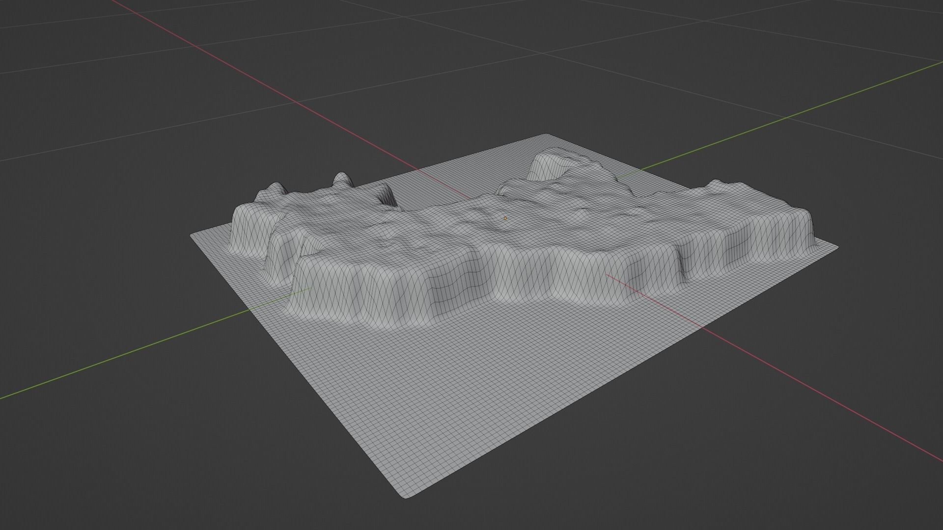 Congo Map Country Low-poly 3D model_9