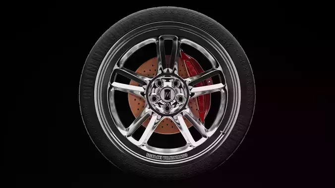 Sport Car Alloy Wheel Model 