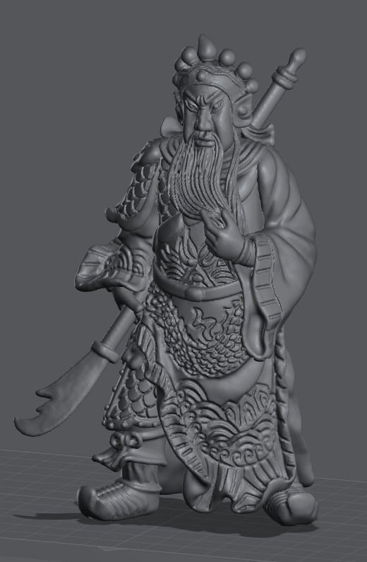 guan yu-china-three kingdoms 3D print model_13