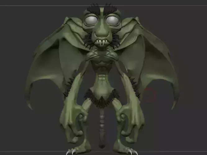 Creature Bat Figure