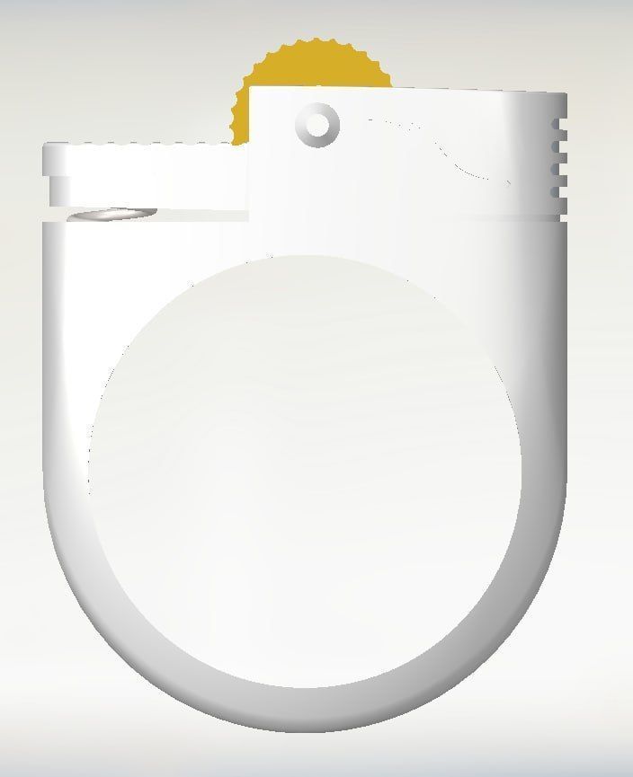 gem ring lighter mode 3D print model_17