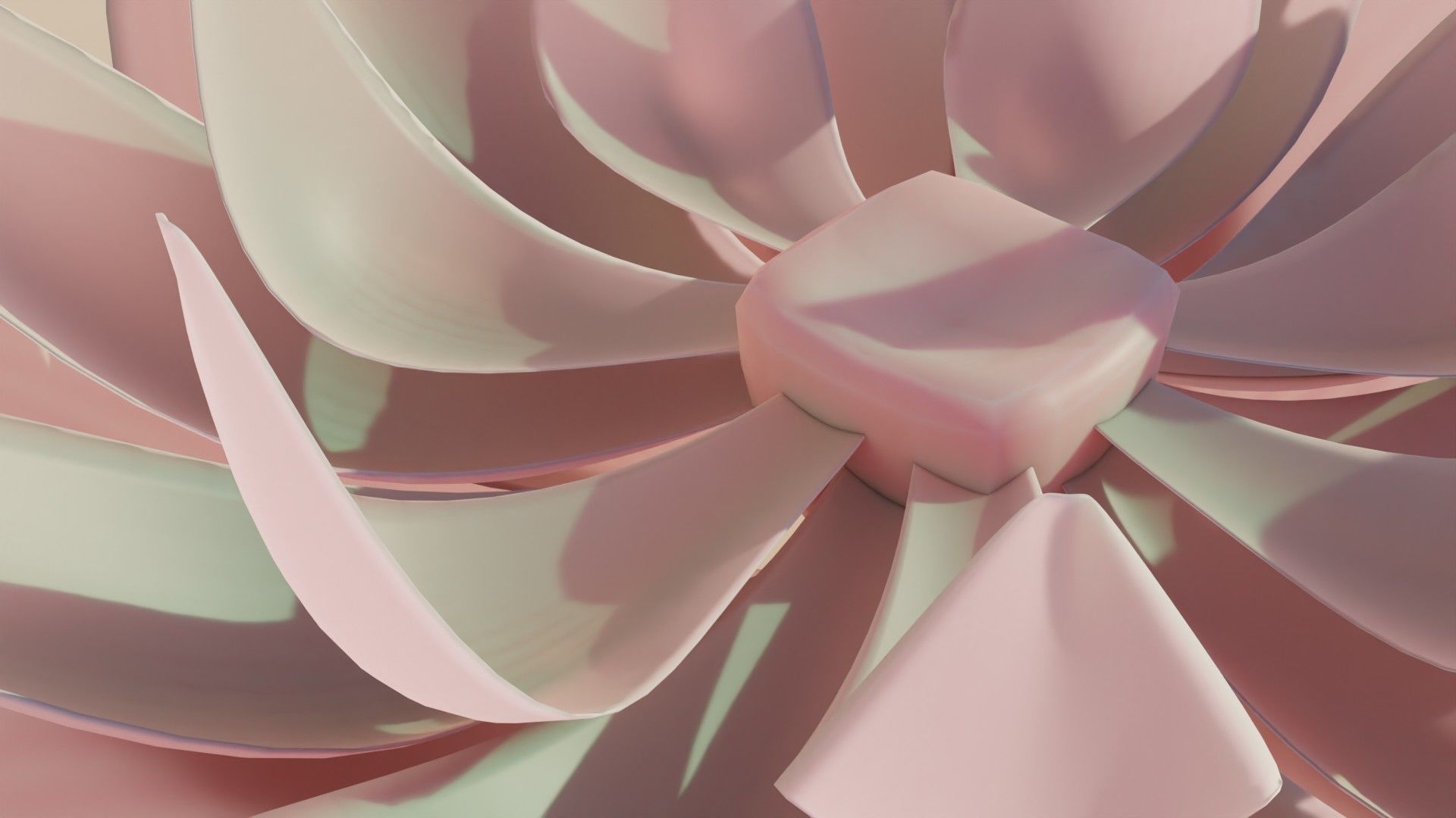 Flower Model V3 3D model_2