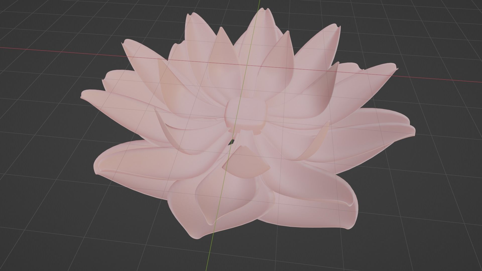 Flower Model V3 3D model_8