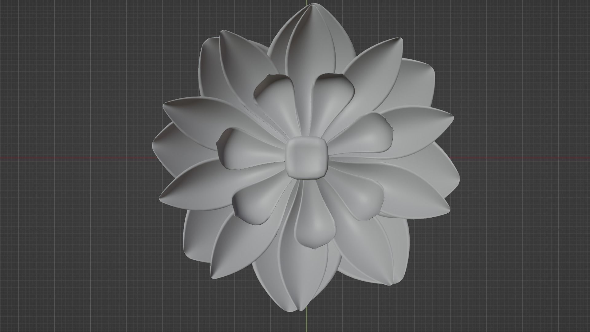 Flower Model V3 3D model_5
