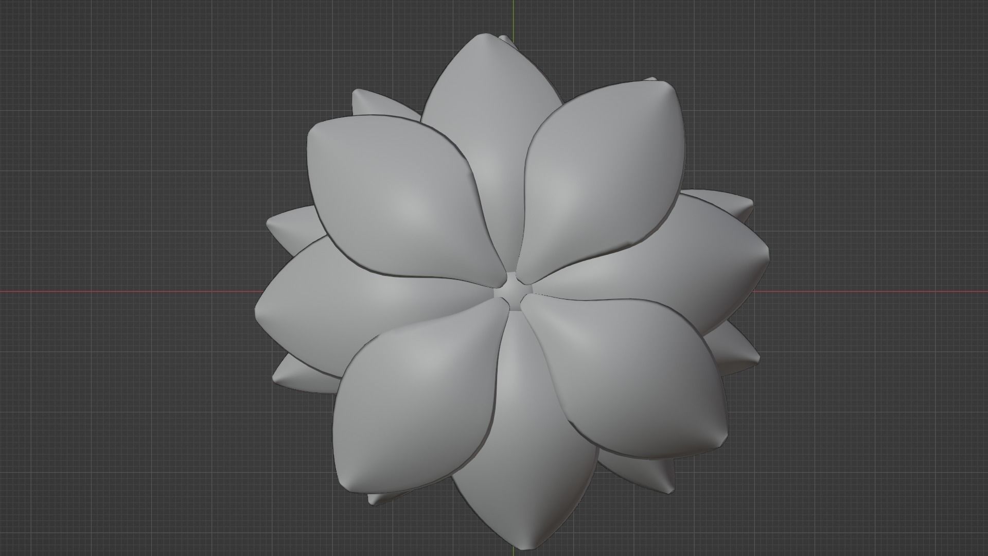 Flower Model V3 3D model_6