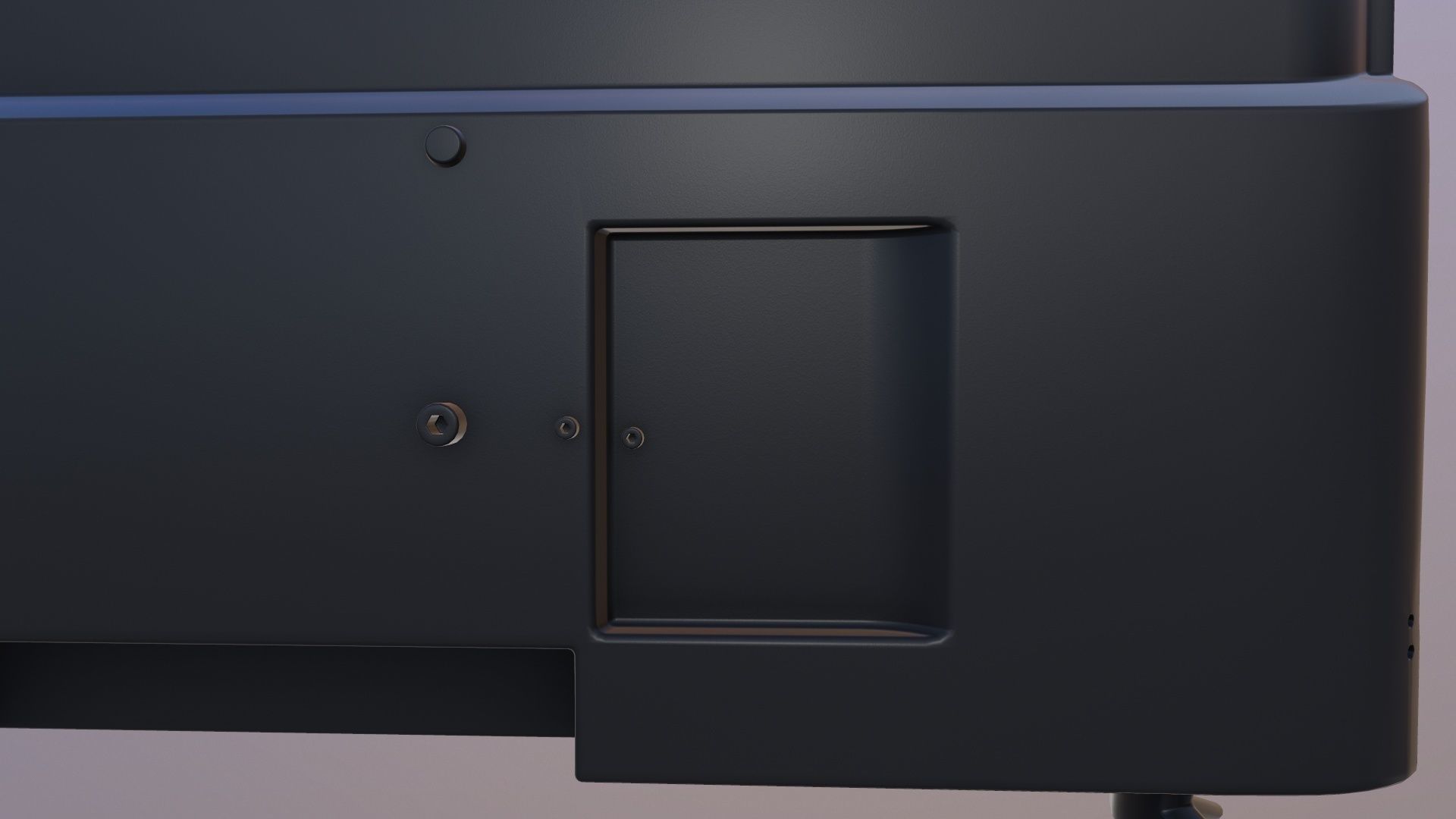 LED TV 3D model_7