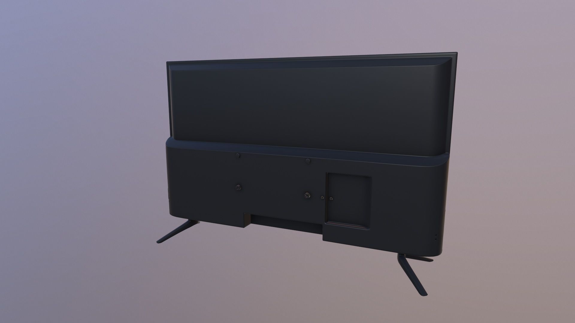 LED TV 3D model_5
