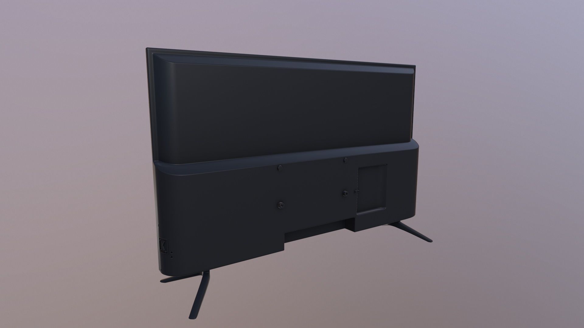 LED TV 3D model_8