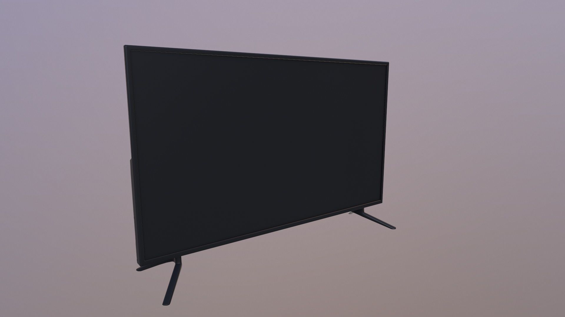 LED TV 3D model_4