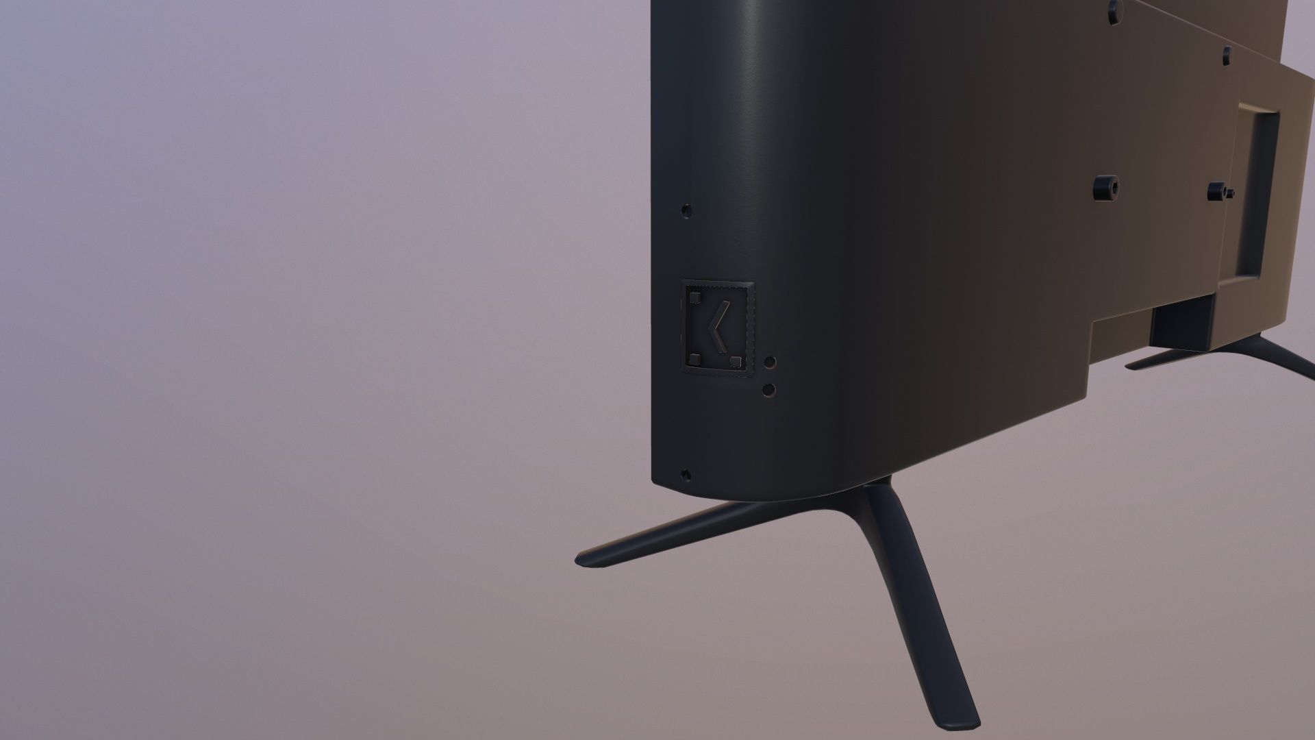 LED TV 3D model_9