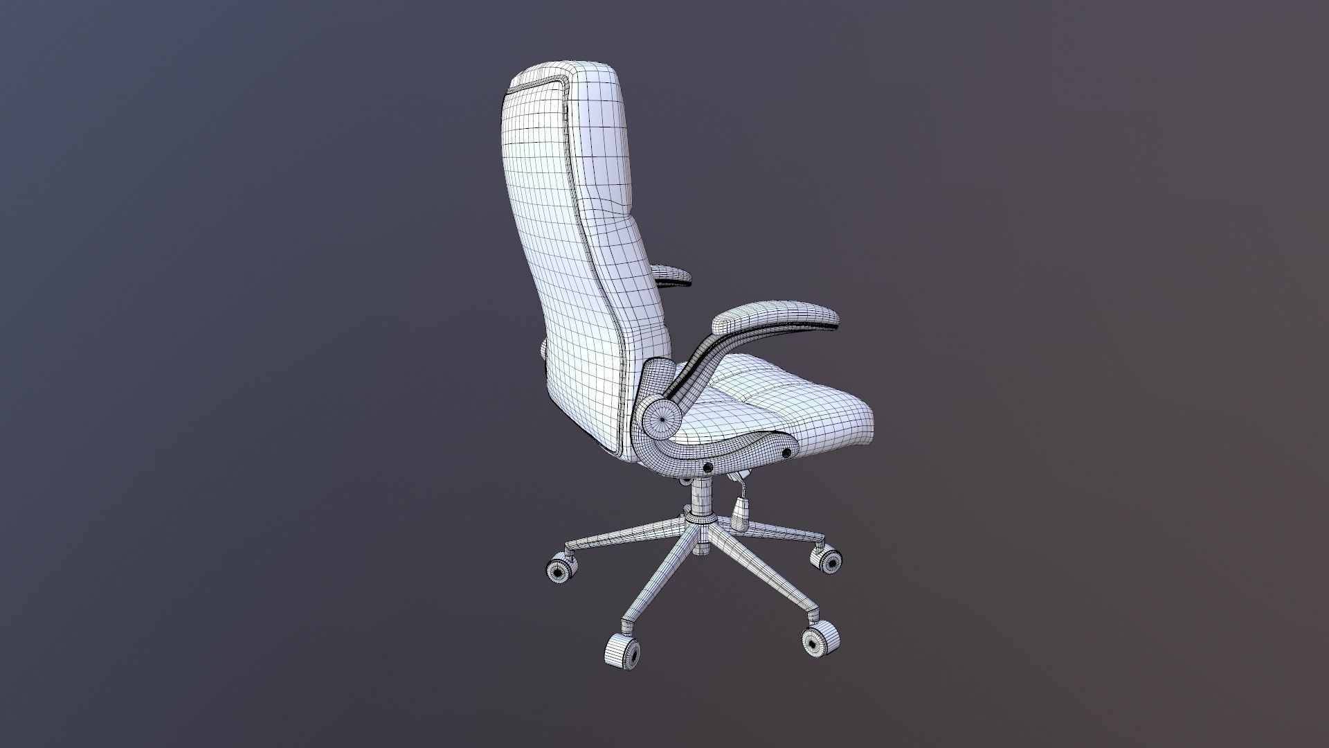 Office Chair 3D model_21