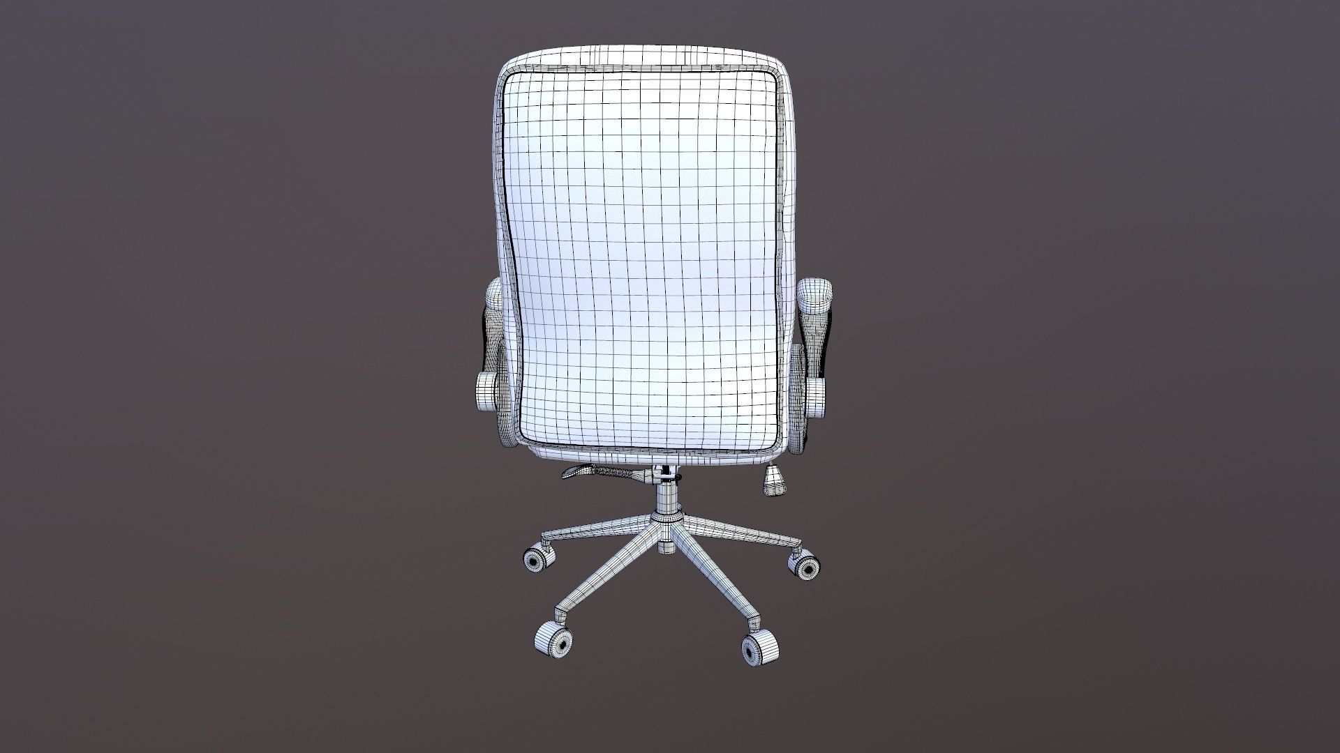 Office Chair 3D model_22