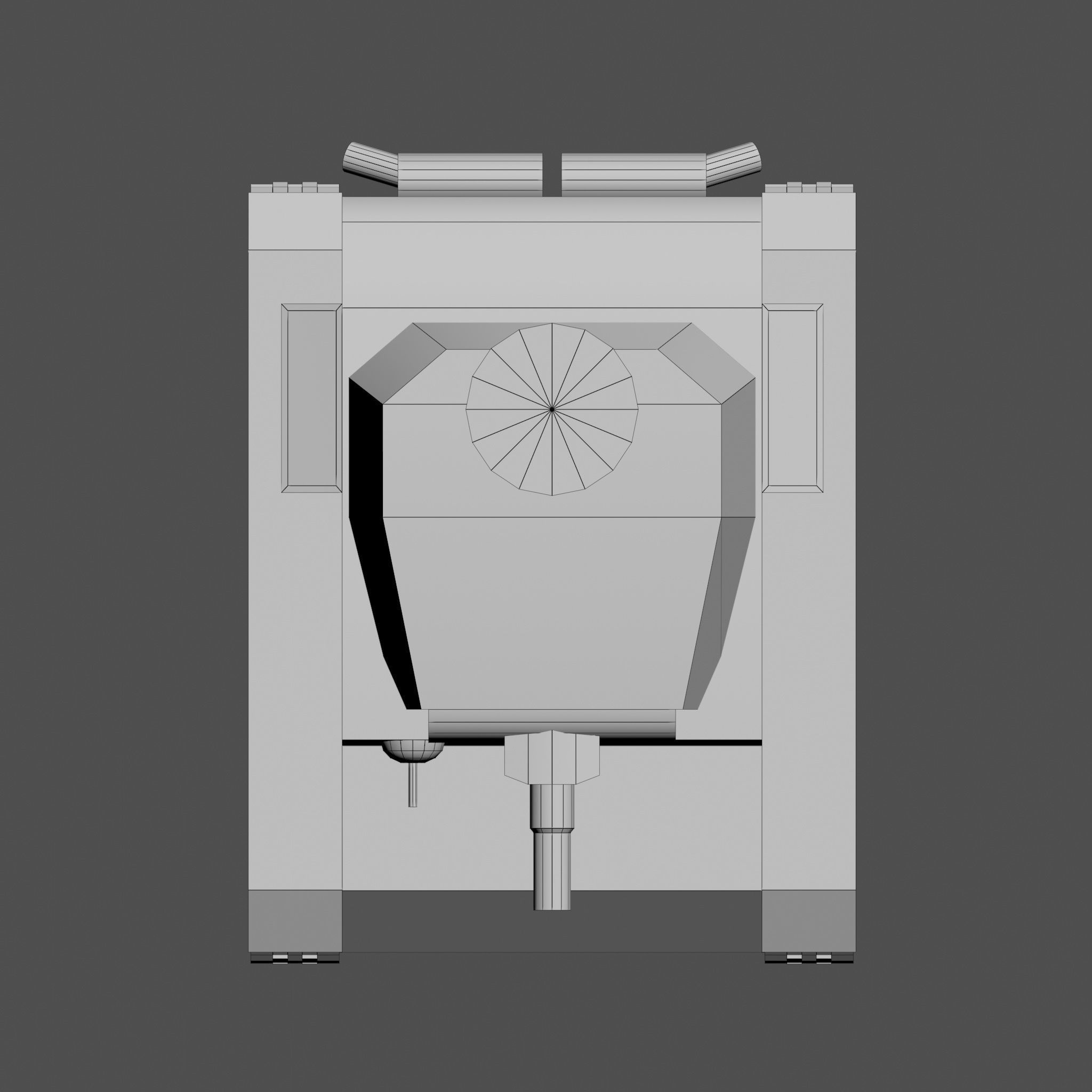 Cartoon Pz  III Low-poly 3D model_15