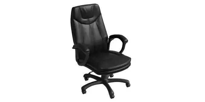 High Back Black Chair